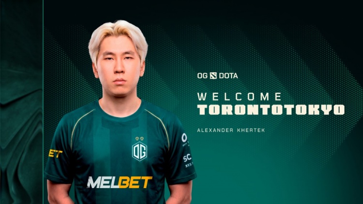 OG官方：老东京TORONTOTOKYO以三号位身份正式加入OG大家庭！