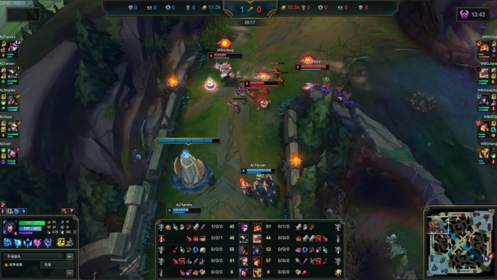 亮剑！AL在第二局比赛给圣枪哥选出VN上单对线Zika的纳尔