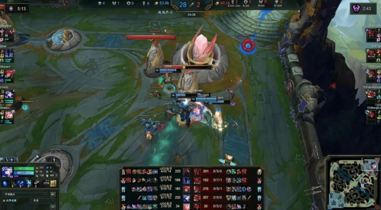 暴力速通！IG和TES近两次交手数据：击杀比102比24，Wei高达37的KDA