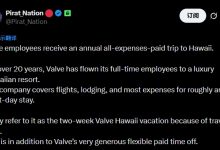 【乐玩LEWIN】V社员工太爽了！每年夏威夷豪华度假 网友:G胖是GOAT-乐玩真人线上娱乐