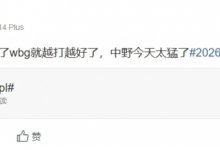 【乐玩LEWIN】解说毛毛:合着没有积分压力了wbg就越打越好了,中野今天太猛了-乐玩真人线上娱乐