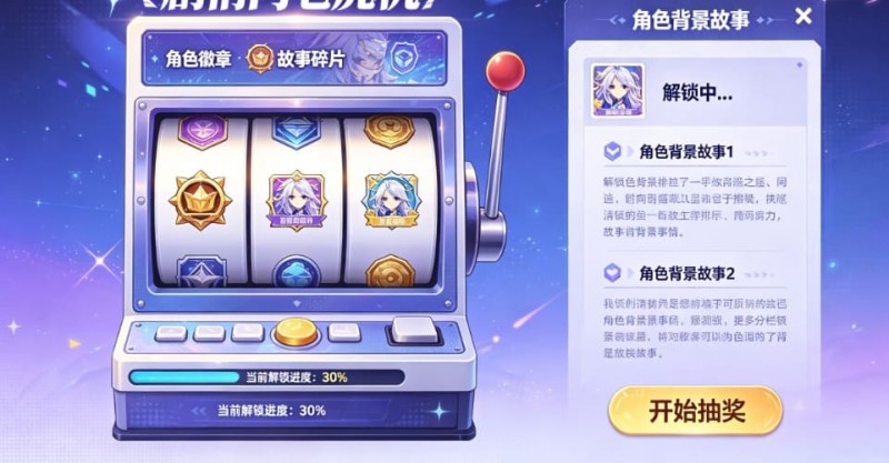 PG尝试“剧情向”老虎机,玩家通过中奖解锁角色背景故事。