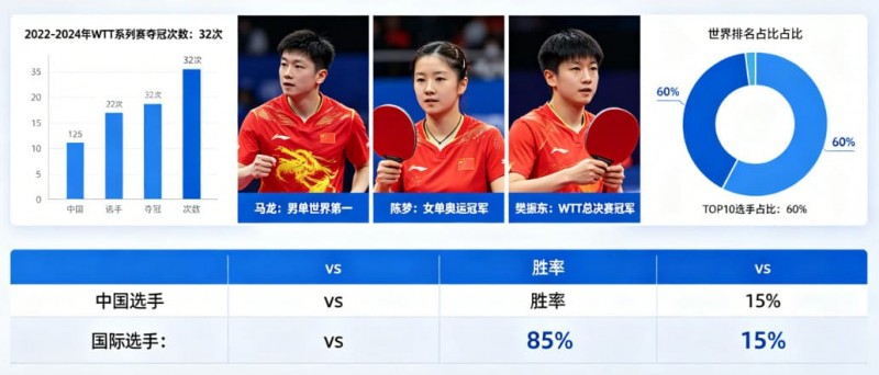 乒乓球WTT系列赛:国乒选手的统治力分析