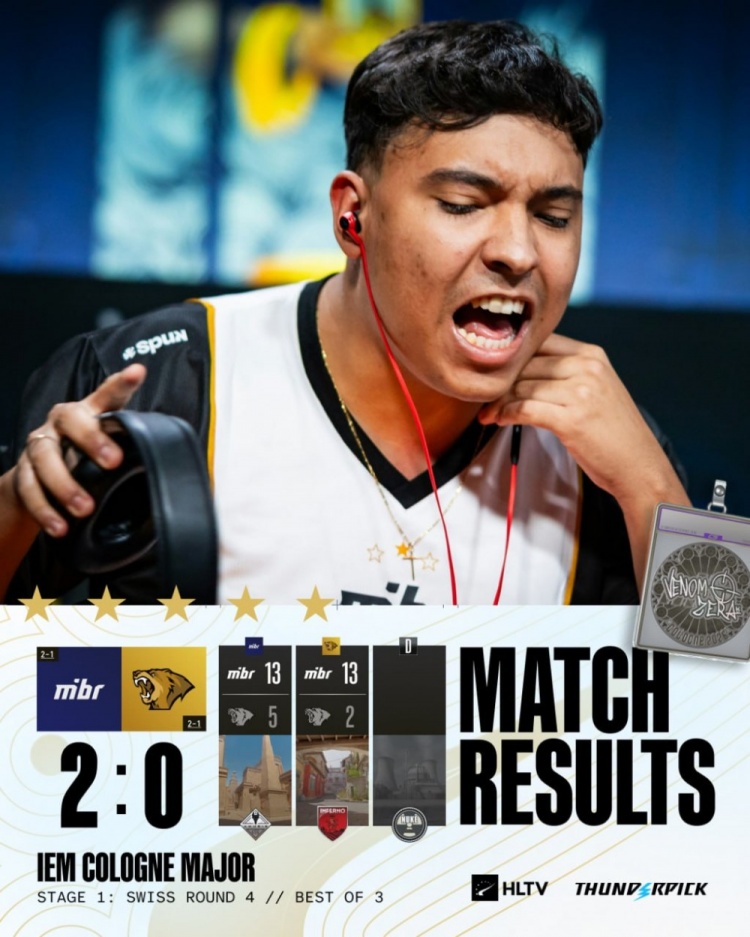 🎮两图拿7分？kl1m大狙送LVG进2-2组 MIBR横扫晋级Stage2