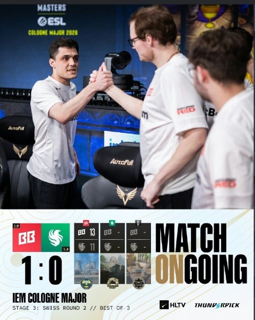 🎮这也能输啊?kyousuke完全失准 7分优势Falcons图一遭BB翻盘