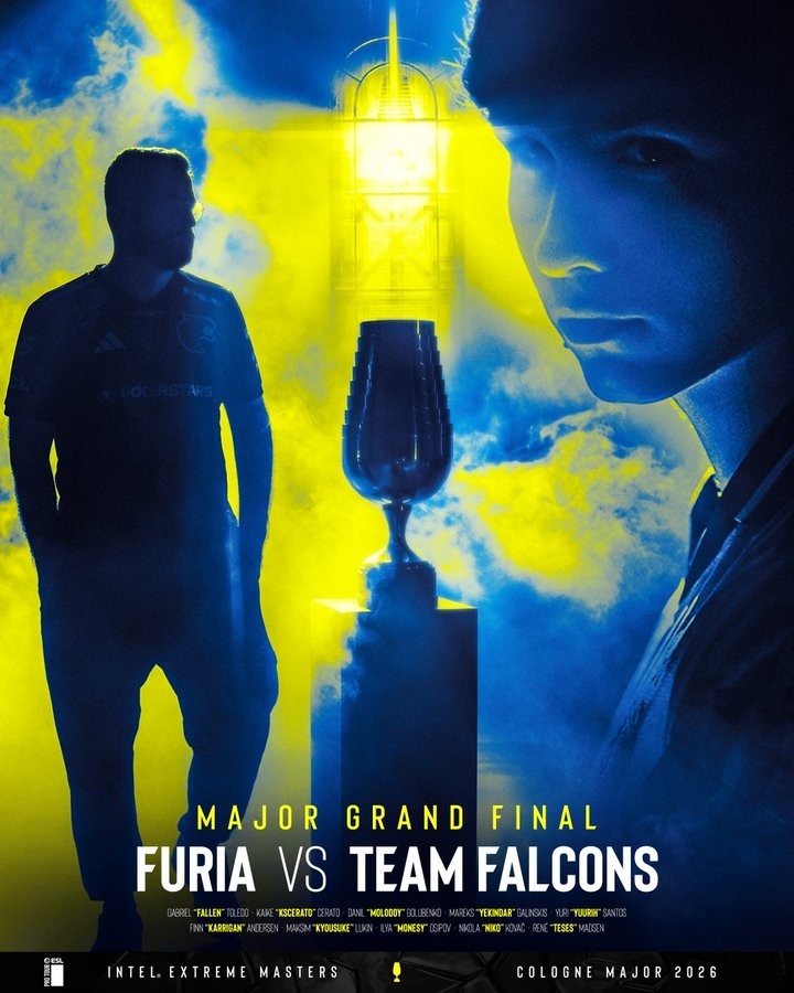 猎鹰大战黑豹!Falcons与FURIA会师科隆Major决赛