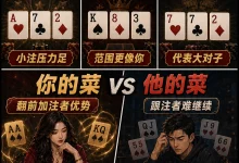 【EV扑克】翻牌第一枪该不该开?别只看自己中没中,先看牌面更像谁-乐玩真人线上娱乐