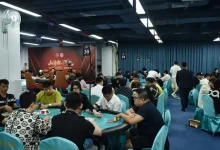【EV扑克】2026山海杯·鲲鹏系列赛T3｜山海烽烟续燃，主赛继续战斗！B组96人次参赛22人晋级，刘霁29.55万记分牌领跑-乐玩真人线上娱乐