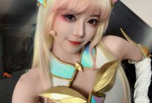【乐玩LEWIN】LPL女主持骆歆晒照:来!感受一下我和毛神的阿狸跟男枪-乐玩真人线上娱乐
