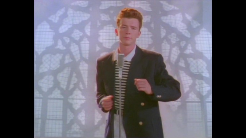 骗人神曲！"瑞克摇"《Never Gonna Give You Up》B站播放量破一亿
