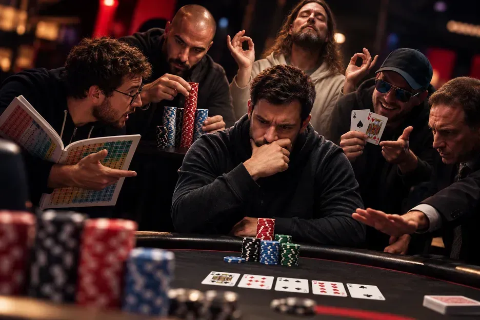 【EV扑克】学得越多反而打得越差?这5条扑克建议可能正在毁掉你胜率
