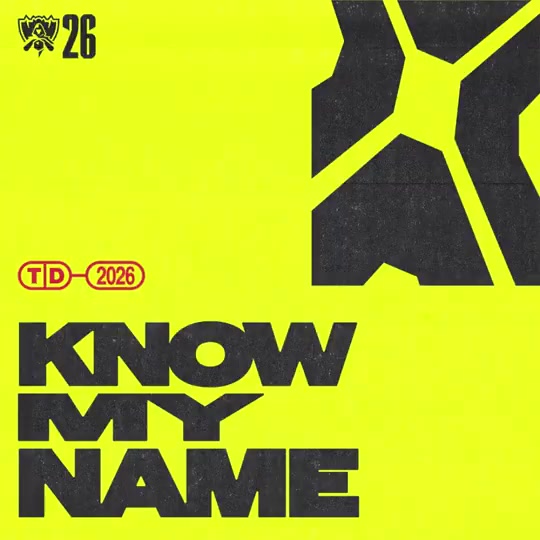 世界赛预热！拳头发布26主题曲 《Know My Name》器乐版预告片
