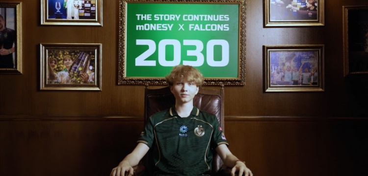 孩留下!Falcons官宣与m0NESY续约至2030年